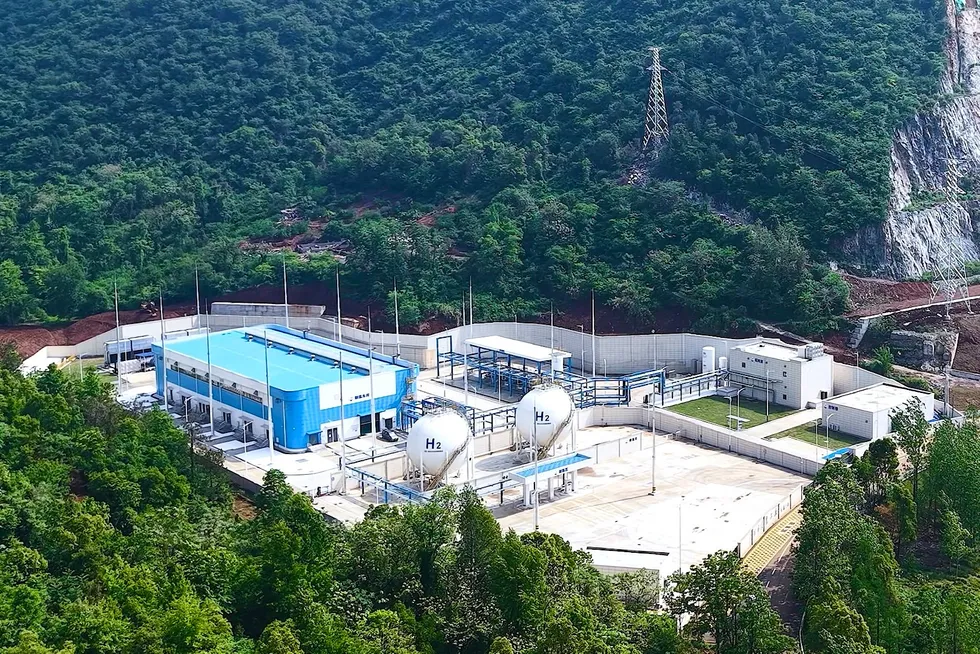 The Daye Green Power project in Daye city, which was built on the site of an abandoned mine.