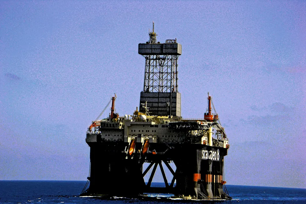 Set to drill: the Scarabeo 8 will spud the Froskelaar well for Aker BP early next year