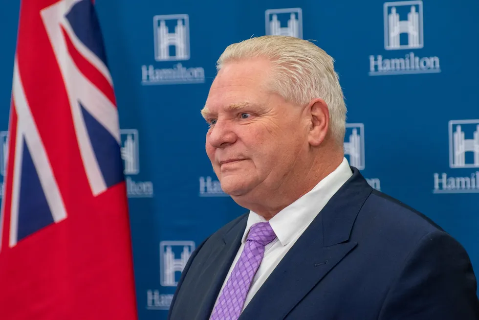 Ontario Premier Doug Ford