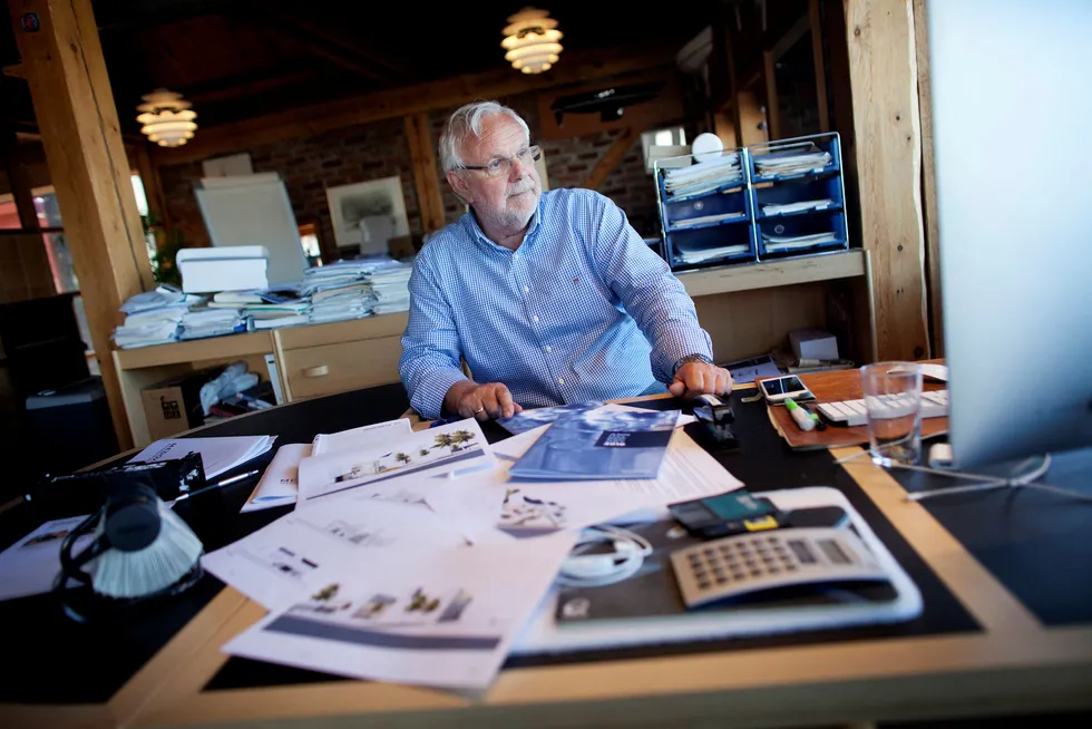 – Det er et veldig kjekt resultat å få. Det er en del av vår business å etablere selskaper og realisere dem, sier Sjur Svaboe. Foto: Tomas Larsen