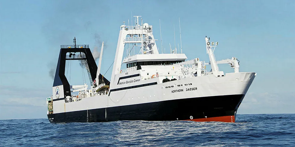 American Seafoods vessel Northern Jaeger.