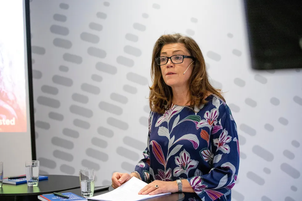 Schibsted-sjef Kristin Skogen Lund.
