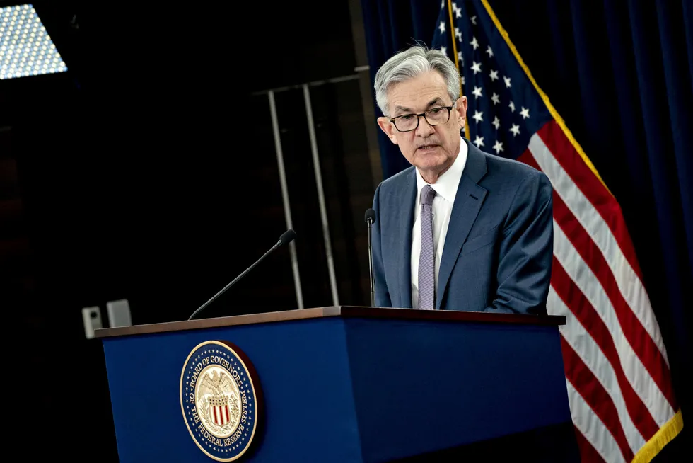 Fed-sjef Jerome Powell.