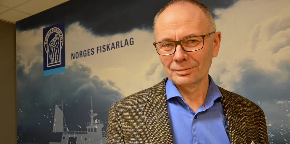 Kjell Ingebrigtsen, leder i Norges Fiskarlag.