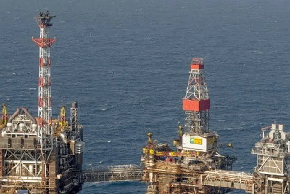 Production boost: the new R3 well at the Rhum field is tied back to the Bruce facilities