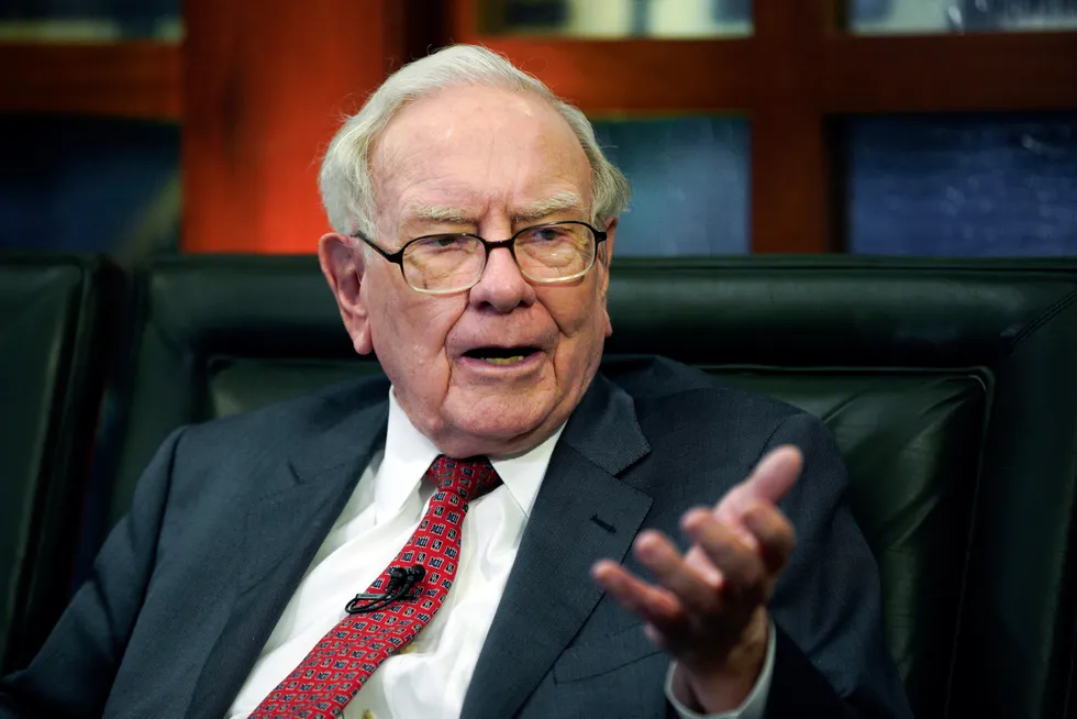 Berkshire Hathaways styreleder og toppsjef, Warren Buffett.