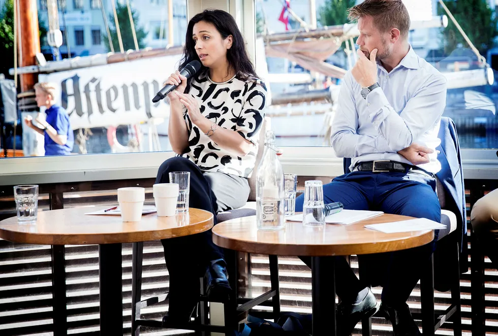 Aps Hadia Tajik mener helseminister Bent Høie (H) bestiller drittpakke fra underliggende etater. Bildet er fra 2016. Foto: Sondre Steen Holvik