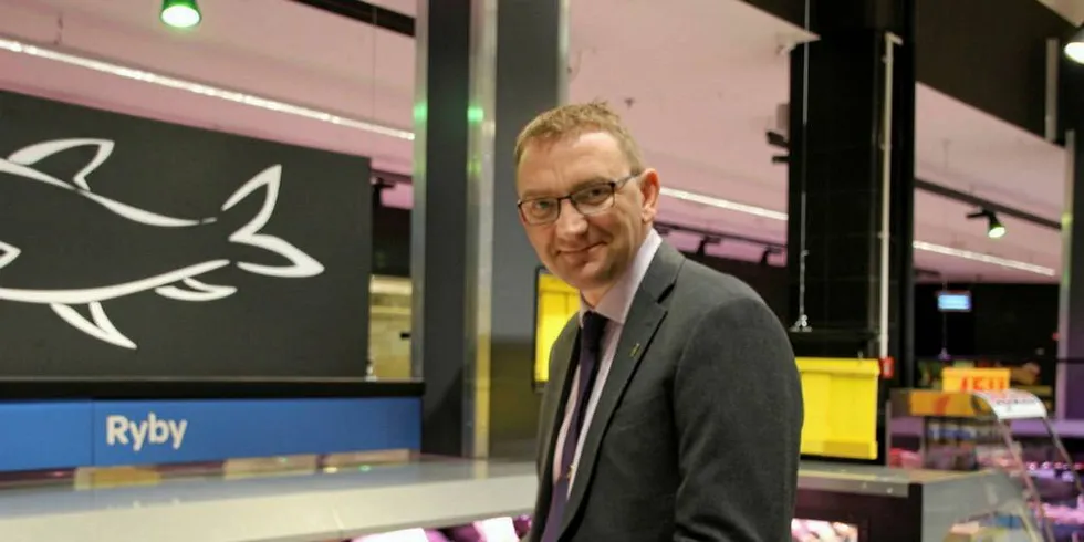Roy Angelvik ser mulighet for å øke handelen med havbruksteknologi til Russland.Foto: Anders H. Furuset