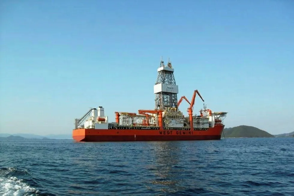 West African contract: Seadrill's West Gemini drillship