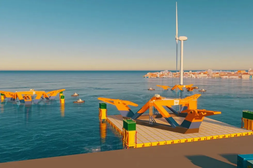 Tugdock claims to have invented the world's first road transportable dry dock for floating offshore wind.