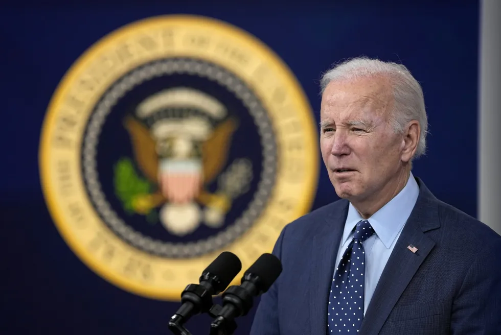 US president Joe Biden.