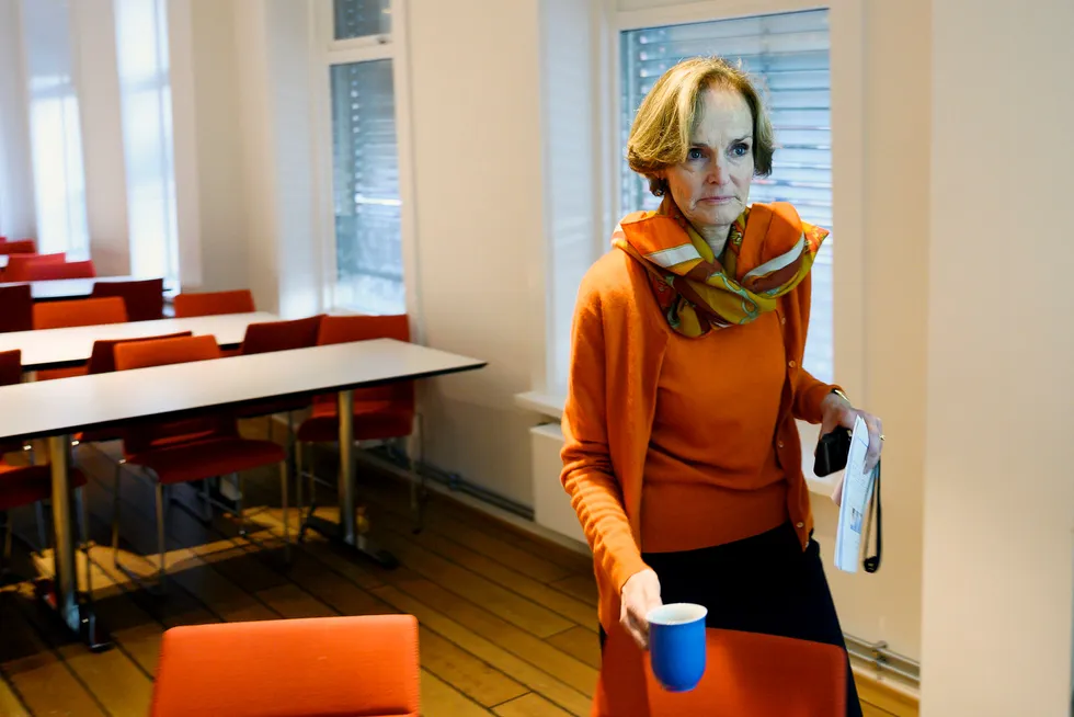 Administrerende direktør Anette Olsen i Bonheur asa. Selskapet har gått på en resultatsmell, og tapte over en kvart milliard i fjerde kvartal i 2019.