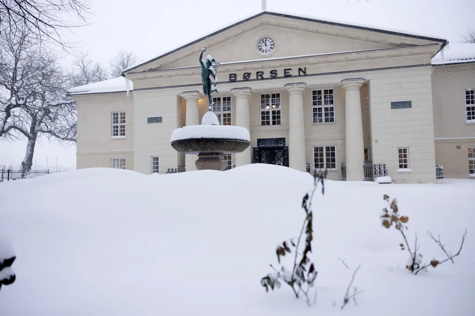 Snøen smelter på Oslo Børs. Det gjør også utsiktene for 2024.