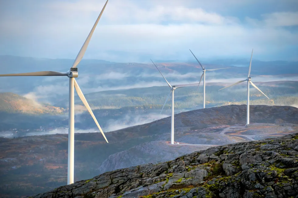 Storheia vindpark ligger i Åfjord og Ørland kommuner. Åfjord er de som får mest i produksjonsavgift per innbygger.