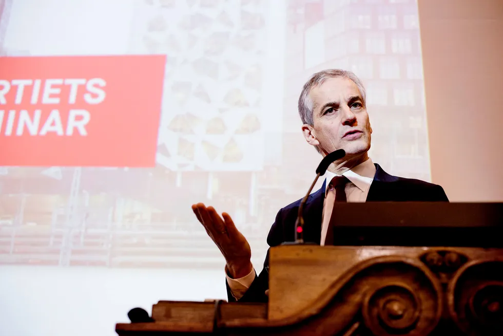 Partileder Jonas Gahr Støre har meldt seg ut av arbeidet med kommunereformen. Foto: Ida von Hanno Bast