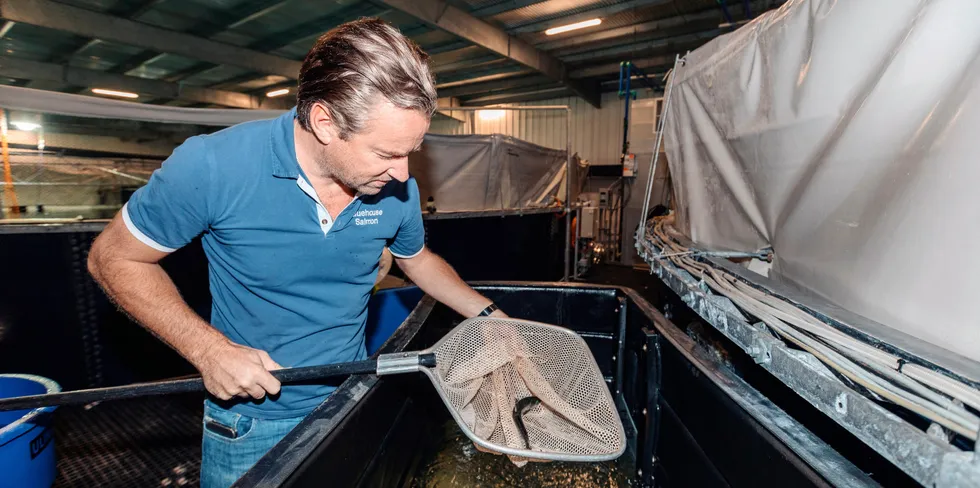 Johan Andreassen er grunnlegger, konsernsjef og største eier i det landbaserte lakseselskapet Atlantic Sapphire.