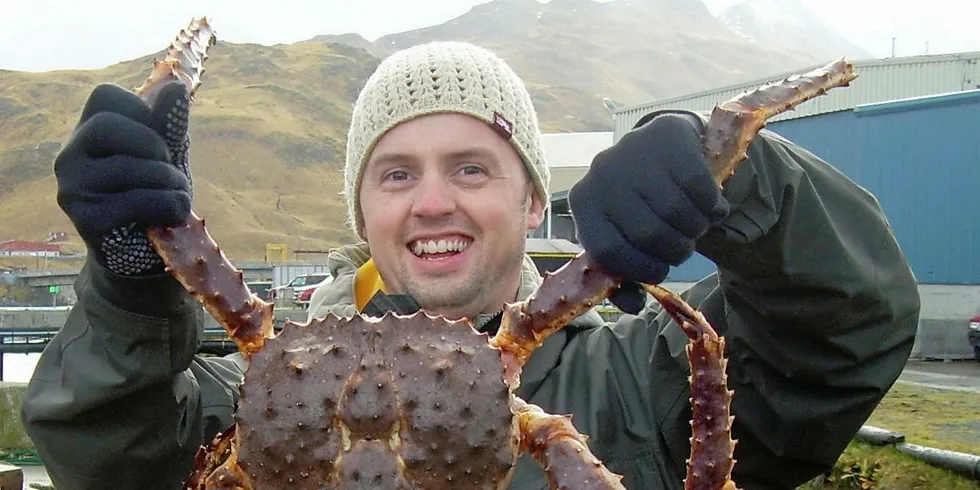 Eric Donnelly executive chef Oceanaire Room Seattle Alaskan king crab Deadliest Catch Time Bandit