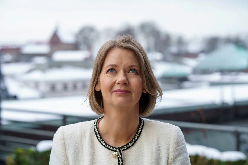 Sentralbanksjef Ida Wolden Bache.
