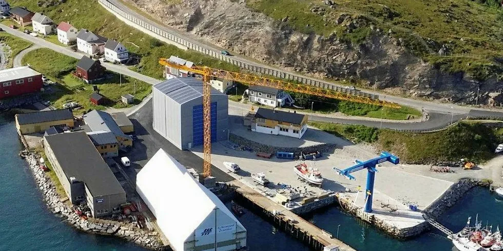 Familiebedriften Havøysund Patentslipp etablert i 1935 er solgt til Frydenbø Industri.Foto: Pressefoto