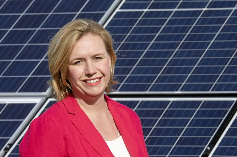 Trine Kopstad Berentsen, daglig leder i Solenergiklyngen.