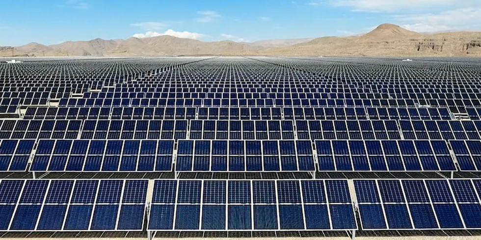 Invenergy AEP Mega Solar Array in Las Vegas, US