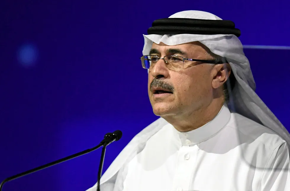 Cancellation: Aramco chief executive Amin Nasser.