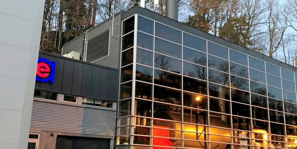 Agder Energi Varmes energisentral i Arendal.