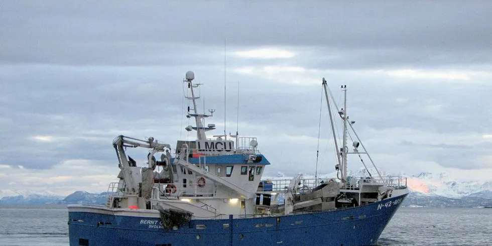 FISKET: Notfartøyet «Skarberg», tidligere «Bernt Oskar» fra Lofoten, hadde litt større fangstinntekter i fjor.