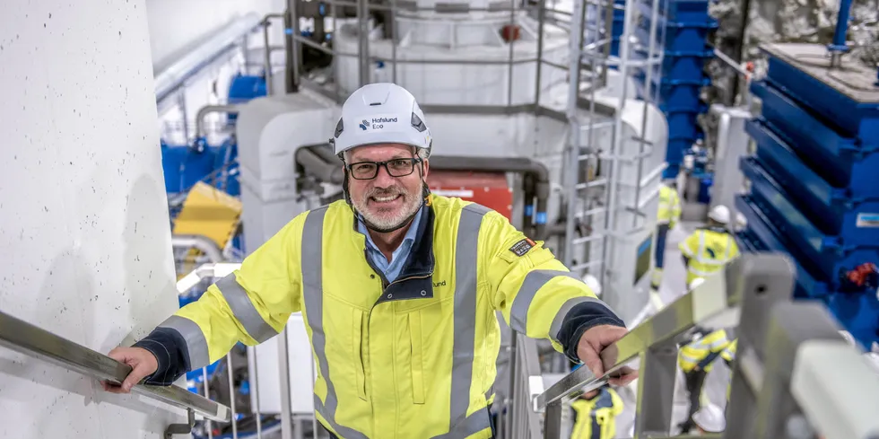 Hafslund Eco, med Finn Bjørn Ruyter i spissen, har holdt igjen mye vann i magasinene i første halvår.