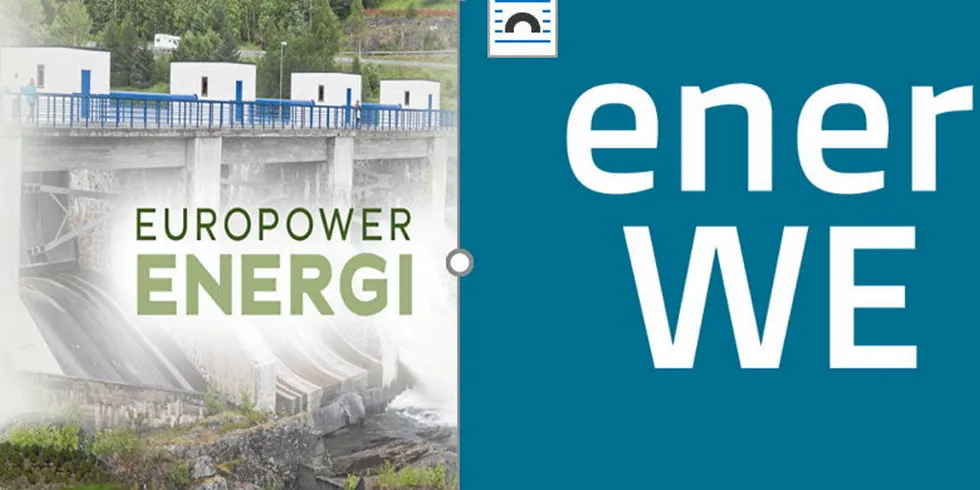 Europower og enerWe har fusjonert, og fra mandag 15. mars vil alt redaksjonelt innhold publiseres på europower-energi.no