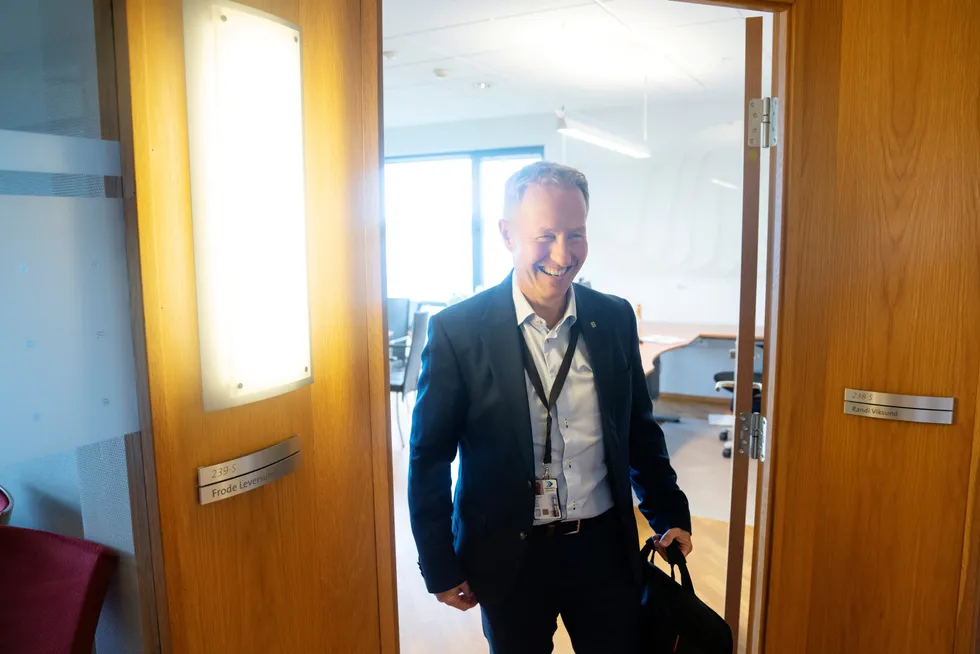 Administrerende direktør i Gassco, Frode Leversund.