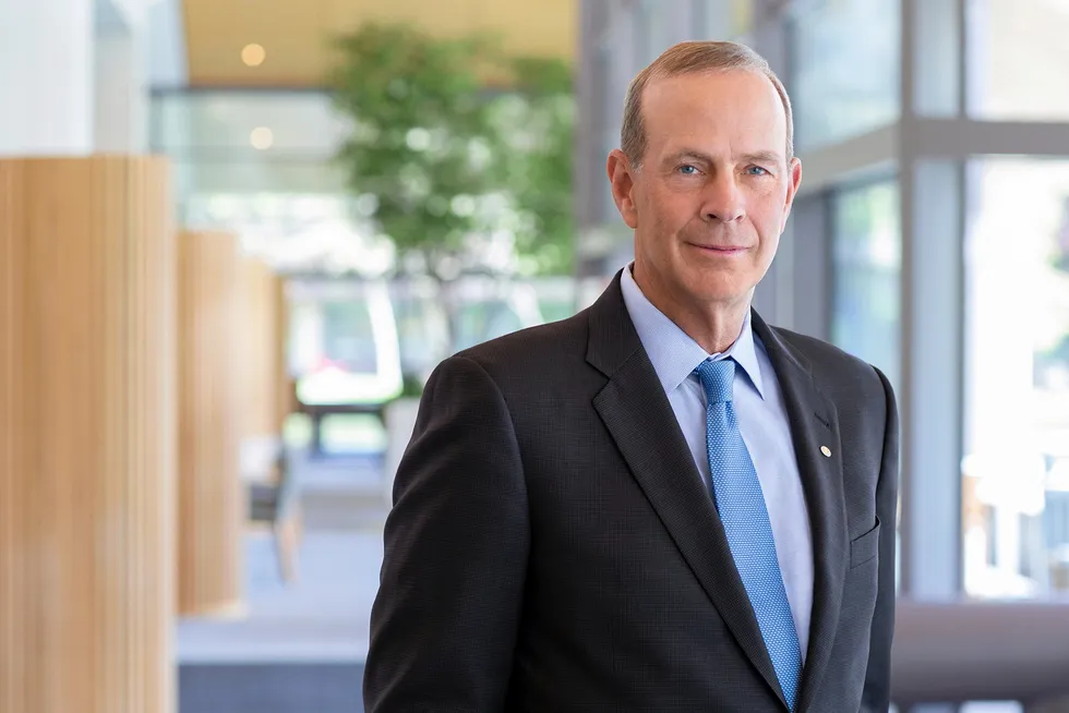 Production outage: Chevron chief executive Mike Wirth.