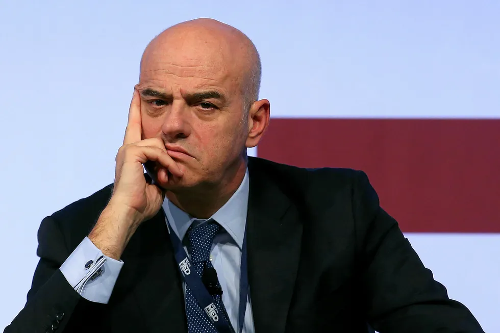 Reviw: Eni chief executive Claudio Descalzi