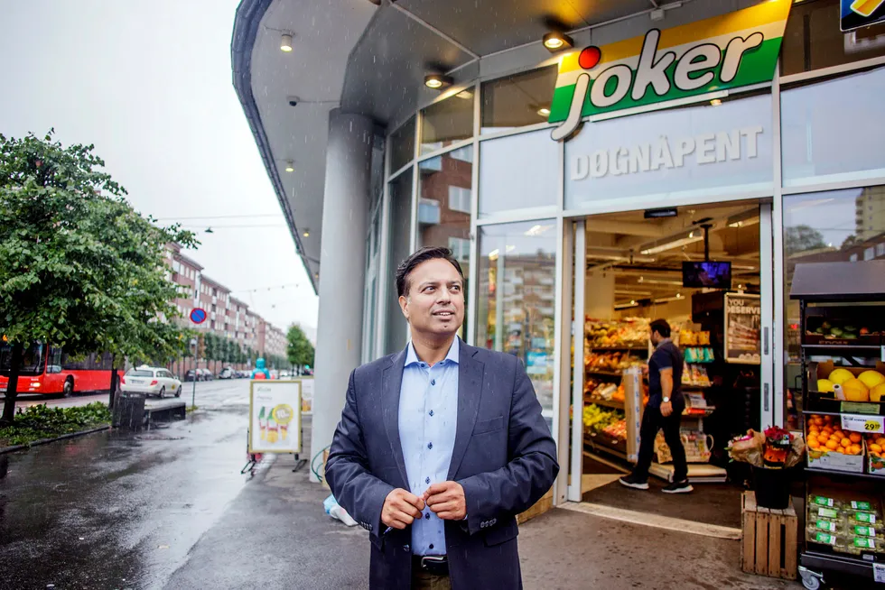 – Da vi startet i Joker, var det ingen som hadde hørt om kjeden. Mange mente at etableringen av Joker var dødsdømt i konkurransen med Rimi og Rema, sier Inderjeet Singh.