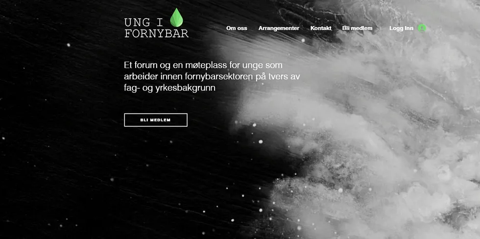Den nye foreningen Ung i Fornybar lanseres i dag.