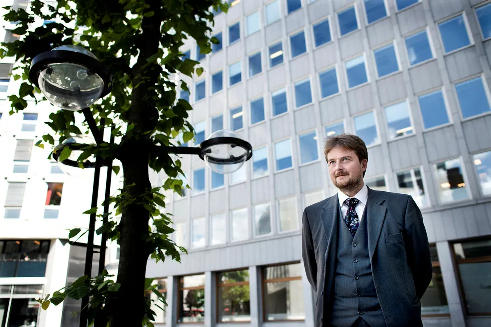 Arne Eidshagen fortsetter som fondsforvalter i Forte med ansvar for Forte Global. Dette bildet er fra 2012 da Eidshagen jobbet i Alfred Berg.