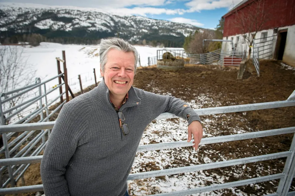 Anders Kiær er daglig leder og eier i Mykleby Maskin. Han er mindre fornøyd med RMEs tvangsmulkt enn han var på dette bildet.