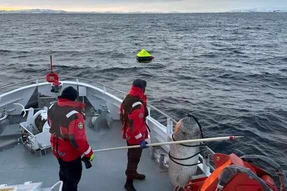 Redningsskøyta «Reidar von Koss» under søk.