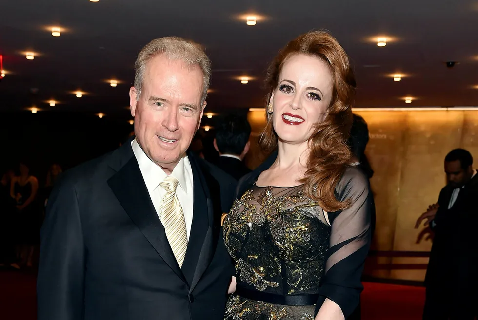 Robert Mercer (71) og datteren Rebekah Mercer (43) er blant de viktigste pengefolkene bak president Donald Trump. Familien er også inne på eiersiden i det ultrakonservative nasjonalistiske nettstedet Breitbart News. Foto: Patrick McMullan/Getty Images