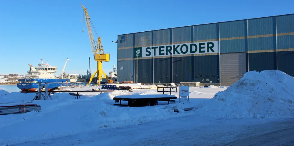 Stranda Prolog leide blant annet halvparten av den gamle industrihallen til Sterkoder som ligger rett utenfor Kristiansund sentrum