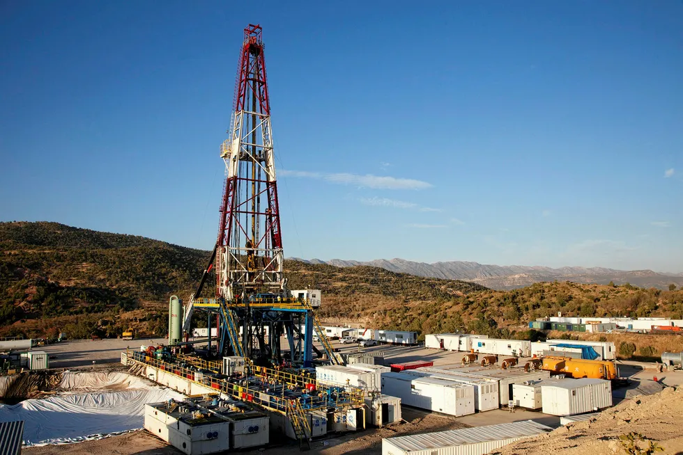 Drilling effort: in Kurdistan