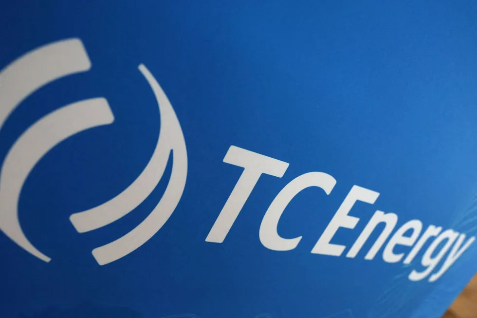 Logo of Canadian pipeline owner TC Energy.