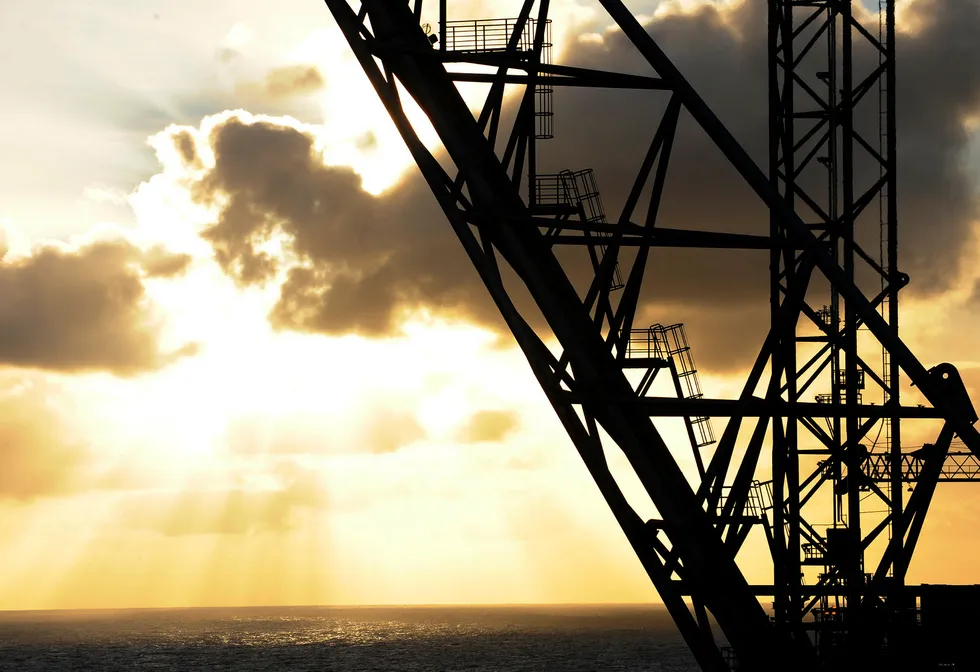 Utbyggingsplanen for prosjektet Tor II ble mandag overlevert til Olje- og energidepartementet. Her fra Oseberg feltsenter.