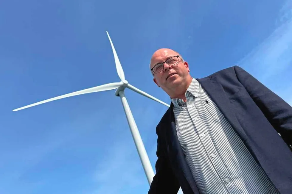 Arvid Nesse, administrerende direktør i Norwegian Offshore Wind.