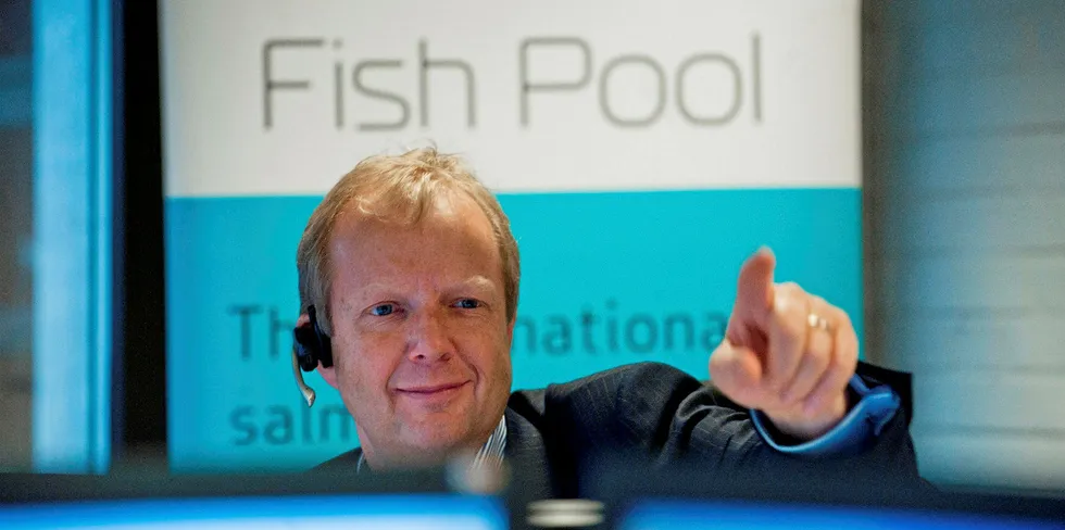 Administrerende direktør Søren Martens i Fish Pool ASA.