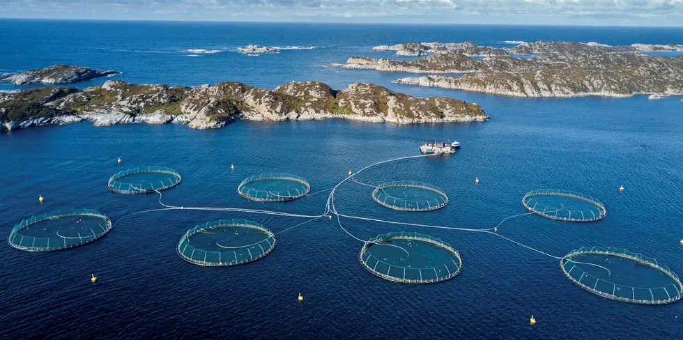 Mowis anlegg Haverøy i Øygarden ved Bergen.