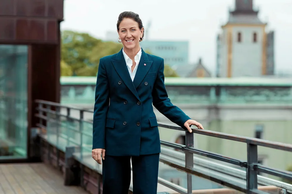 Tonje Brenna. Arbeids- og inkluderingsminister.