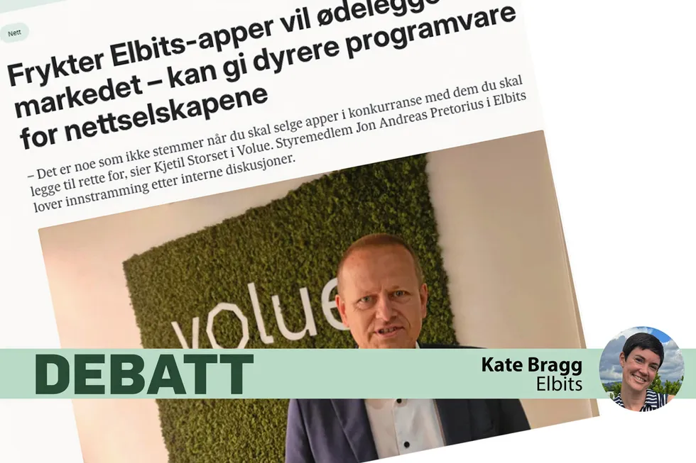 – Kjetil Storset tar feil. Og det er Elbits´ skyld