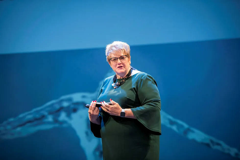 Kultur- og likestillingsminister Trine Skei Grande (V) sier at de siste årenes revolusjon innenfor medier og kommunikasjonsteknologi har styrket ytringsfriheten, men at det også setter ytringsfriheten under press.
