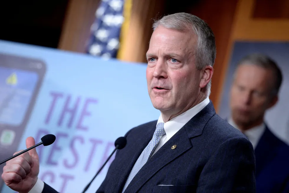 US Senator Dan Sullivan, an Alaska Republican.